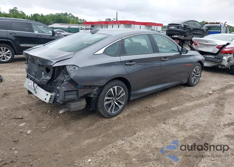 2021 Honda Accord Hybrid из США, поврежденный, VIN 1HGCV3F10MA007385